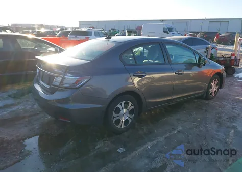 2014 Honda Civic Hybrid from USA, damaged, VIN 19XFB4F25EE001017